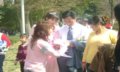 [图文]经贸系学生会生活部举行“迎奥运讲文明树新风”自愿服务活动