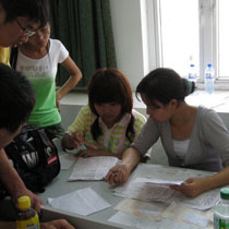 金风飒爽，喜迎新生--学院2008级新生报到剪影