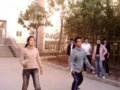 电子商务082班举办男女混双羽毛球比赛