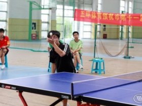我院组队参加芜湖市第十一届运动会高校组乒乓球赛