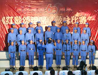 我院成功举办“红歌颂祖国”歌咏比赛