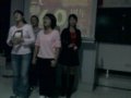电子商务082班举行中秋国庆红歌晚会