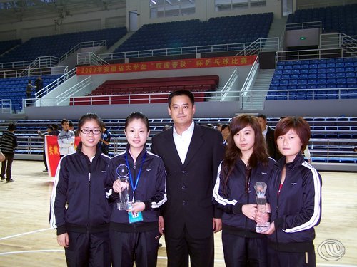 我院喜获2009年安徽省大学生乒乓球比赛女子乙组团体、单打冠军