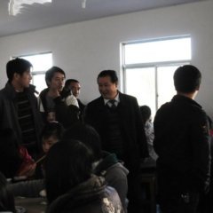 姚国友书记慰问艺术设计系屏山写生师生