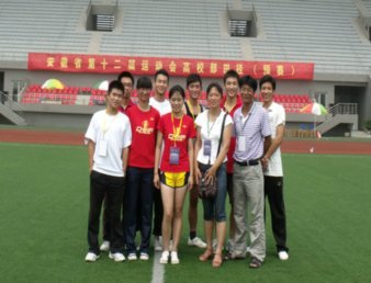 我院选手省大运会展风采