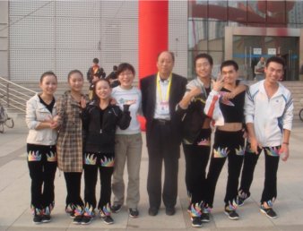 我院健美操代表队在省第12届运动会中取得佳绩