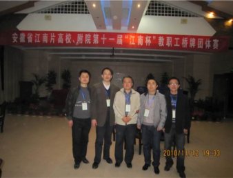 我院组队参加江南片高校桥牌赛