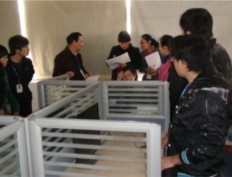 我院顺利完成2008级市场营销专业学生校外顶岗实习现场考核工作