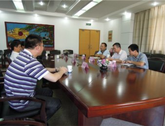 兄弟院校来我院调研校园安全保卫工作