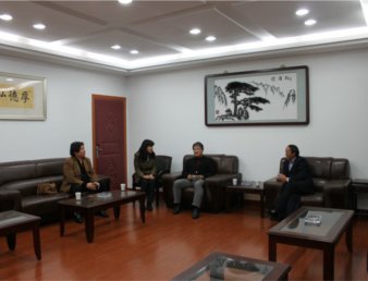 韩国永进专门大学访问团来我院参观访问