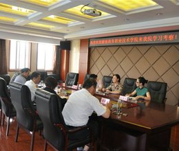 湖南商务职业技术学院来我院考察交流