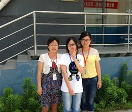 院工商管理系教师赴上海看望实习学生