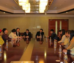 学院领导赴工商管理系顶岗实习基地看望学生