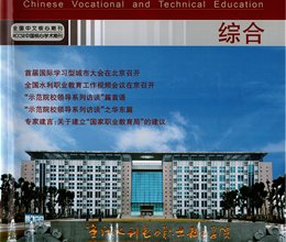 中国职业技术教育：“高等职业学校提升专业服务产业发展能力项目”建设典型案例