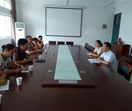 濮阳职业技术学院一行来我院考察交流
