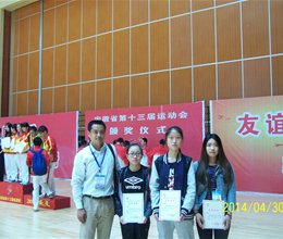 我院乒乓球队蝉联省运会高校部乒乓球比赛团体和单打冠军