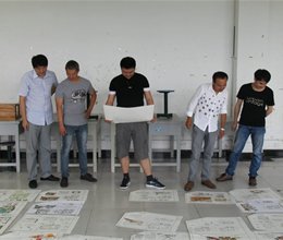 艺术设计系顺利举行工作室学生专业技能联考