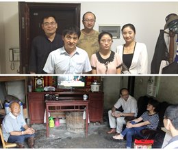 人文外语系深入开展贫困生家访播撒爱与希望