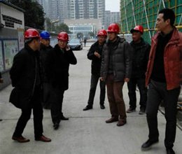 学院开展学生第二食堂工程在建现场期末安全大检查