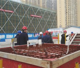 我院在建第二食堂工程顺利通过主体结构验收