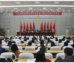 学院召开第三届党代会第三次会议