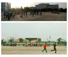 悦动青春  阳光早餐——学院举办“三走”体育锻炼活动