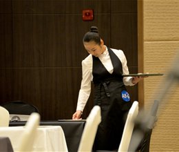 我系喜获2016年全国职业院校技能大赛（高职组）西餐宴会服务二等奖
