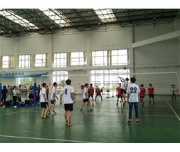 我系在院男排比赛中取得优异成绩