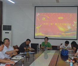 工商管理系党总支开展“两学一做”学习教育专题活动