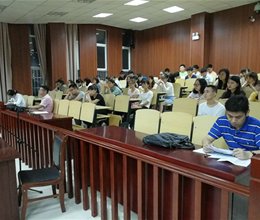 人文外语系召开法律事务151班校外综合实训动员会