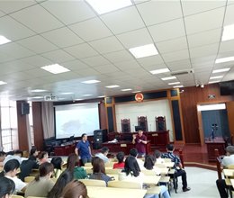 法学教研室召开2017级法律事务专业师生交流会