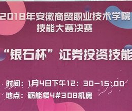 2018年院级大学生“银石杯”证券投资技能大赛决赛顺利举行