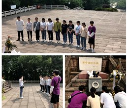 牢记使命，砥砺前行———商英182班组织参观芜湖烈士陵园
